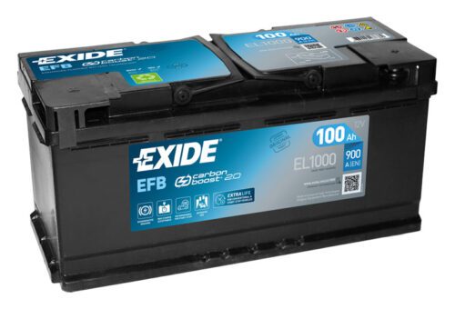 Exide Start-Stop EFB 12V 100Ah 900A EL1000