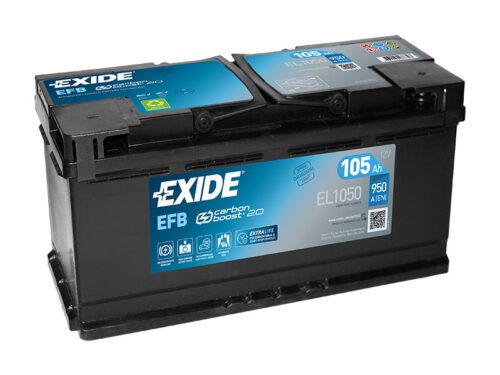 Exide Start-Stop EFB 12V 105Ah 950A EL1050
