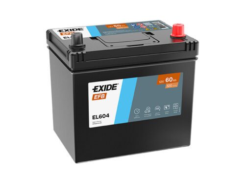 Exide Start-Stop EFB 12V 60Ah 520A EL604 - Obrázek 2