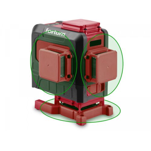 Fortum laser zelený 3D liniový