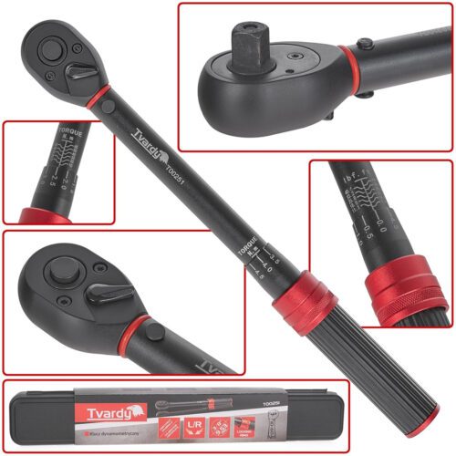 GEKO Momentový klíč 3/8" 10-60mm TVARDY T00251