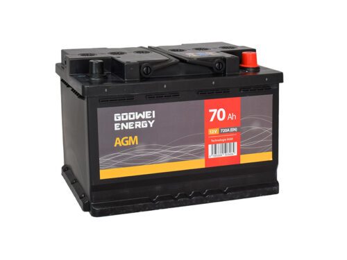 GOOWEI ENERGY 12V 70Ah 720A AGM70 - Obrázek 2