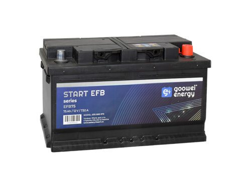 GOOWEI ENERGY 12V 75Ah 730A EFB75
