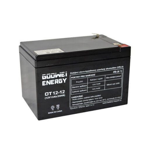 GOOWEI ENERGY OT12-12 12Ah 12V - Obrázek 2