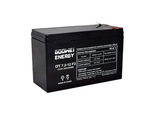 GOOWEI ENERGY OT7.2-12 F2 7.2Ah 12V - Obrázek 2