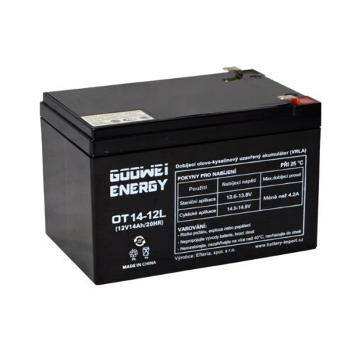 GOOWEI ENERGY OTL14-12 14Ah 12V - Obrázek 2