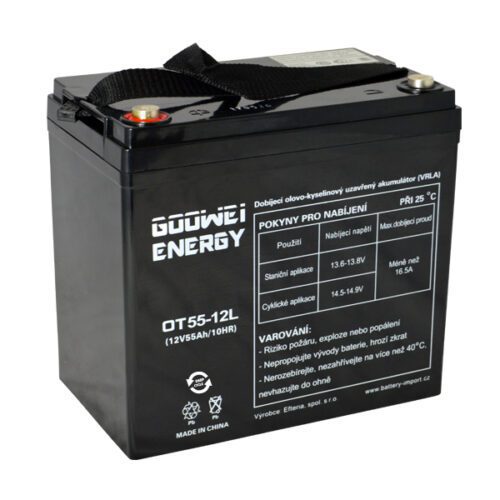 GOOWEI ENERGY OTL55-12 55Ah 12V - Obrázek 2