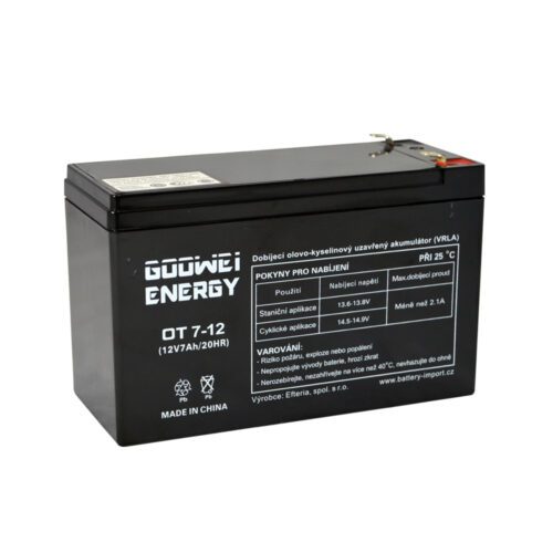 Goowei Energy OT7-12 F2 12V 7Ah APC RBC2