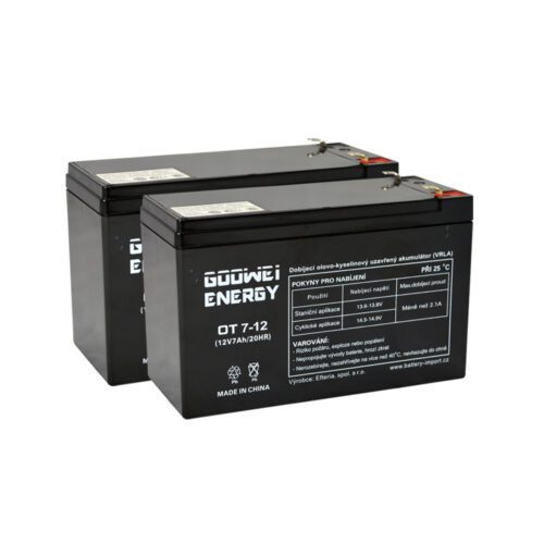 Goowei Energy OT7-12 F2 12V 7Ah APC RBC32