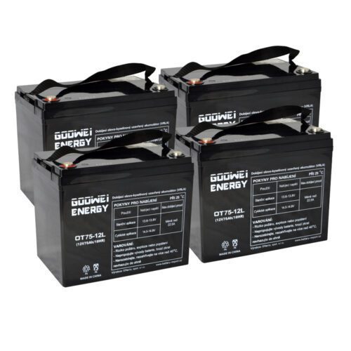 Goowei Energy OT75-12 12V 75Ah APC RBC13