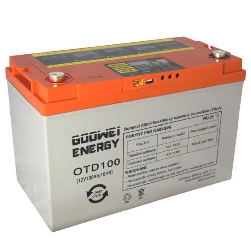 Goowei Energy Set OTD100 100Ah 12V panel Victron Energy 115Wp/12V - Obrázek 2