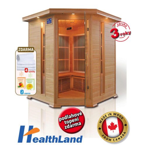 HEALTHLAND Infrasauna DeLuxe 4005 Carbon 644005KC
