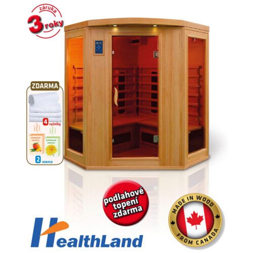HEALTHLAND Infrasauna DeLuxe 4440 CB/CR 644440CBCR