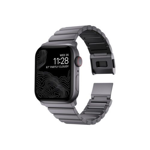 Hliníkový řemínek pro Apple Watch Nomad - vesmírně šedý - Obrázek 2