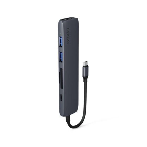 Hub Epico 6in1 Aluminium Hub 8K s USB-C konektorem - temně inkoustový - Obrázek 2