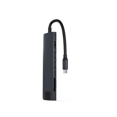 Hub Epico 7in1 Multimedia Hub 8K s USB-C konektorem - temně inkoustový - Obrázek 2