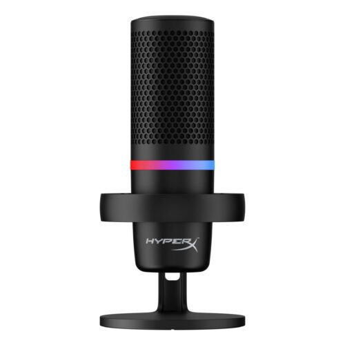 HyperX DuoCast - USB Microphone (Black) - RGB Lighting (4P5E2AA)