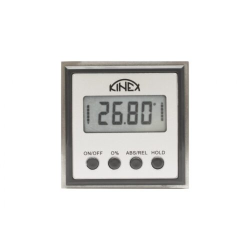 KINEX/K-MET Digitální vodováha / sklonoměr KINEX 54x54x21 mm 5017-02-050