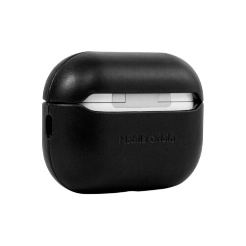 Kožené pouzdro pro AirPods Pro 2 Mobile Origin Leather Case - černé - Obrázek 2