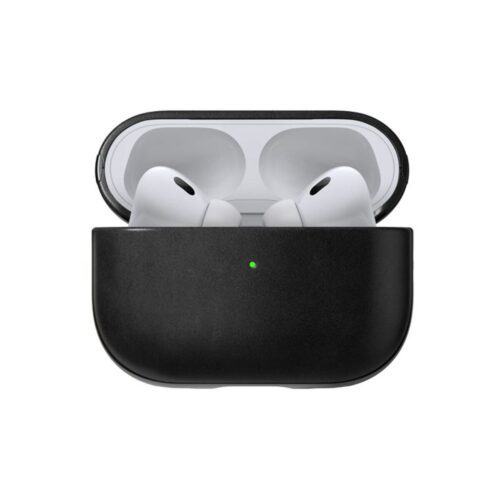 Kožené pouzdro pro AirPods Pro 2. gen Nomad Leather Case - černé