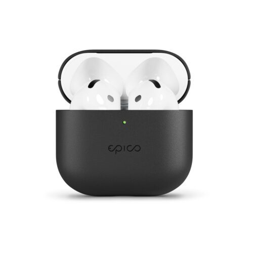 Kožené pouzdro pro AirPods Pro 3 Epico - černé - Obrázek 2