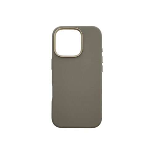 Kožený MagSafe kryt pro iPhone 16 Pro Max Dviced – šedý