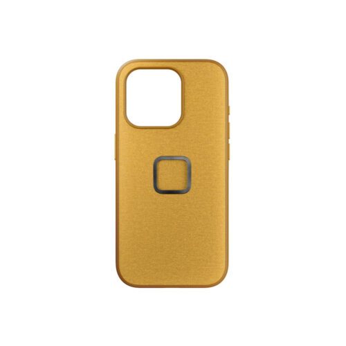 Kryt na iPhone 15 Pro Max Peak Design Mobile Everyday Case V2 - slunečně žlutý