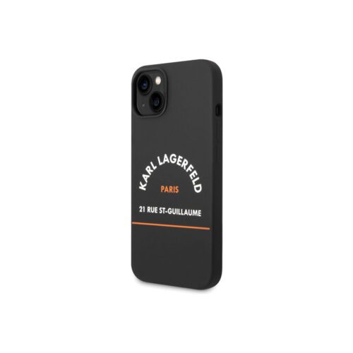 Kryt pro iPhone 14 Plus Karl Lagerfeld Rue St Guillaume - černý - Obrázek 2