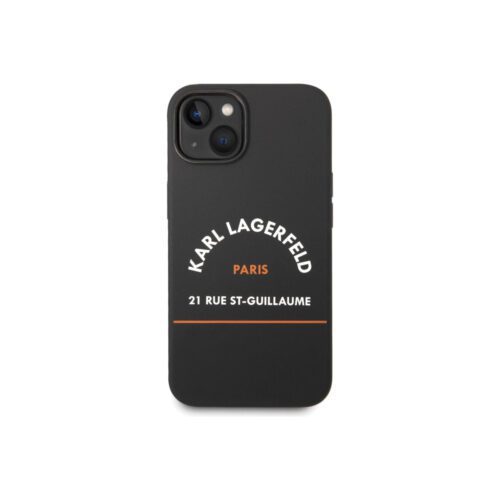 Kryt pro iPhone 14 Plus Karl Lagerfeld Rue St Guillaume - černý