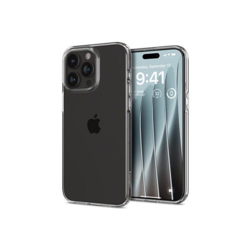 Kryt pro iPhone 15 Pro Max Spigen Crystal Flex - černý - Obrázek 2