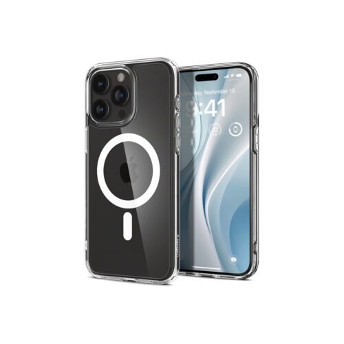 Kryt pro iPhone 15 Pro Max Spigen Crystal Hybrid MagSafe - bílý - Obrázek 2
