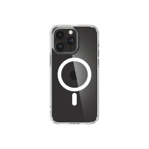 Kryt pro iPhone 15 Pro Spigen Crystal Hybrid MagSafe - bílý