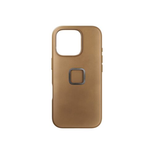 Kryt pro iPhone 16 Pro Peak Design Mobile Everyday Clarino Case - světle hnědý