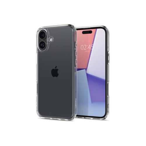 Kryt pro iPhone 16 Spigen Crystal Hybrid - průhledný