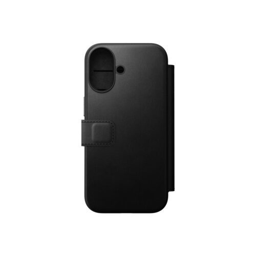 Kryt pro iPhone 17 Nomad Modern Leather Folio - černý - Obrázek 2