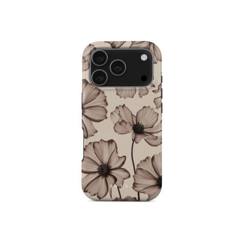 Kryt pro iPhone 17 Pro Burga Barely Yours Tough MagSafe Case - květinový