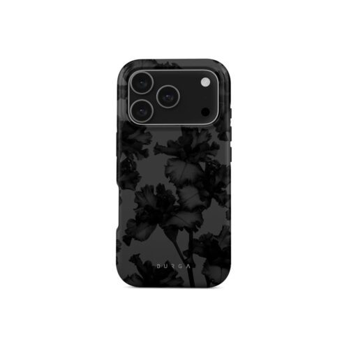 Kryt pro iPhone 17 Pro Burga Nocturnal Tough MagSafe Case - květinový tmavý