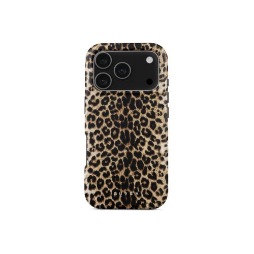 Kryt pro iPhone 17 Pro Burga Player Tough MagSafe Case - leopard