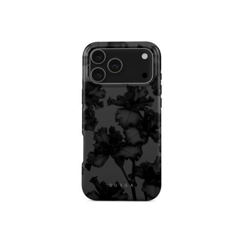 Kryt pro iPhone 17 Pro Max Burga Nocturnal Tough MagSafe Case - květinový tmavý