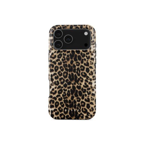 Kryt pro iPhone 17 Pro Max Burga Player Tough MagSafe Case - leopard