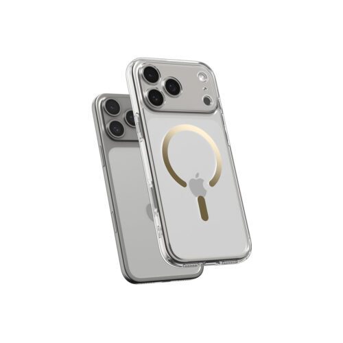 Kryt pro iPhone 17 Pro Max Spigen Ultra Hybrid MagSafe - průhledně zlatý - Obrázek 2