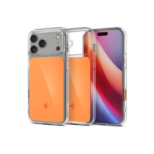 Kryt pro iPhone 17 Pro Max Spigen Ultra Hybrid T MagSafe - lesklý oranžový - Obrázek 2