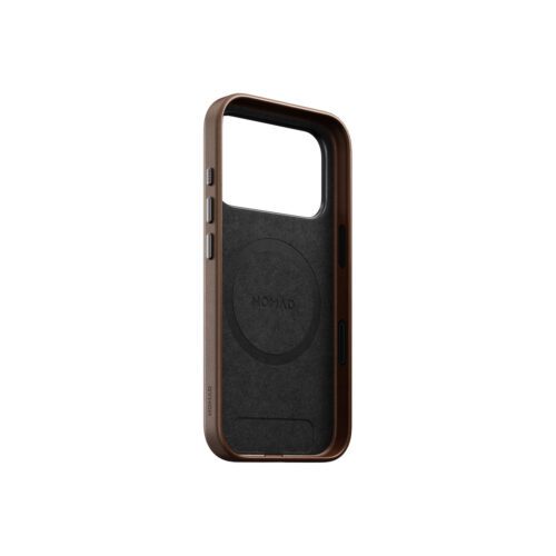 Kryt pro iPhone 17 Pro Nomad Traditional Leather Case - hnědý - Obrázek 2