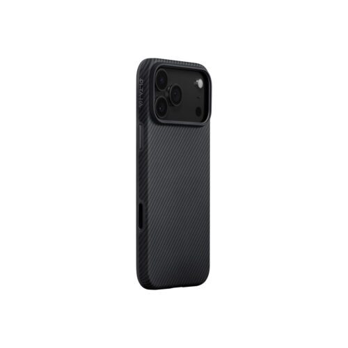 Kryt pro iPhone 17 Pro Pitaka Aramid UltraGuard Case - černo-šedý - Obrázek 2