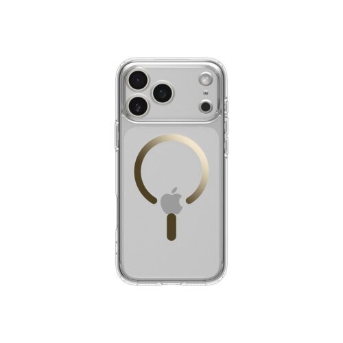 Kryt pro iPhone 17 Pro Spigen Ultra Hybrid MagSafe - průhledně zlatý