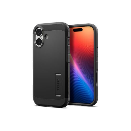 Kryt pro iPhone 17 Spigen Tough Armor T MagSafe - černý - Obrázek 2