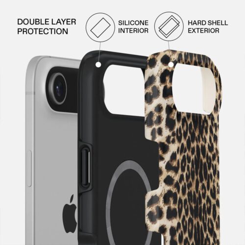 Kryt pro iPhone Air Burga Player Tough MagSafe Case - leopard - Obrázek 2