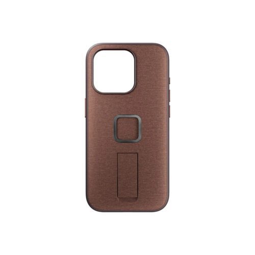 Kryt s poutkem iPhone 15 Pro Peak Design Mobile Everyday Loop Case V2 - červenohnědý