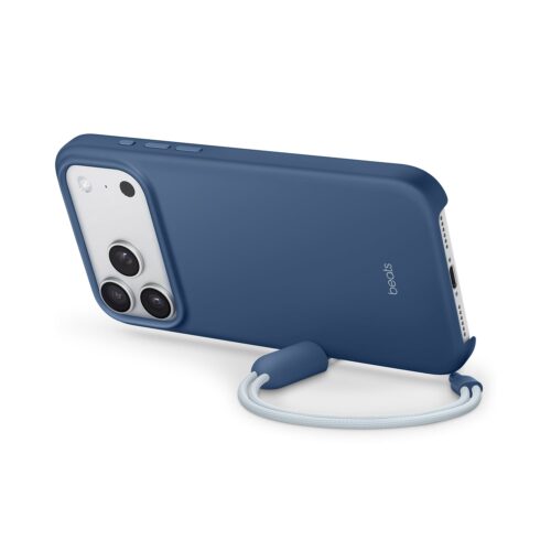 Kryt se stojánkem pro iPhone 17 Pro Max Beats s MagSafe a ovladačem fotoaparátu - hlubinně modrý
