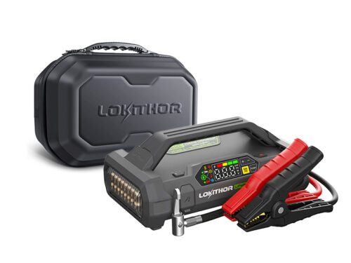 LOKITHOR Startovací zdroj s kompresorem JA3000 PRO + pouzdro